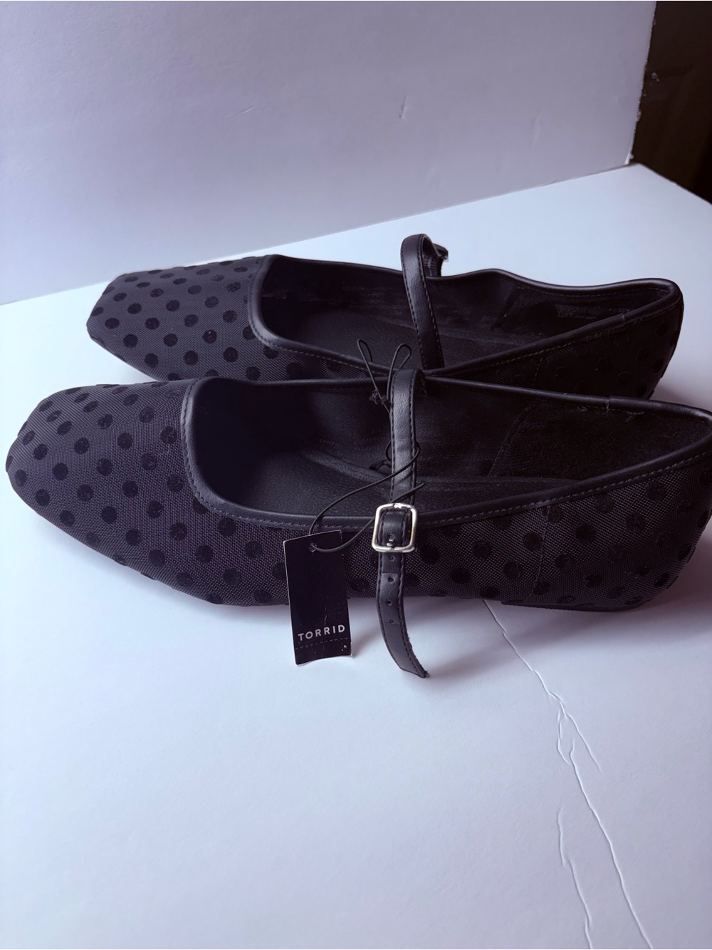 torrid Black Polka Dot Mary Jane Slip-Ons